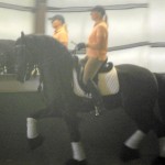 Nicole & Eeltsje - learning the Piaffe & Passage 3